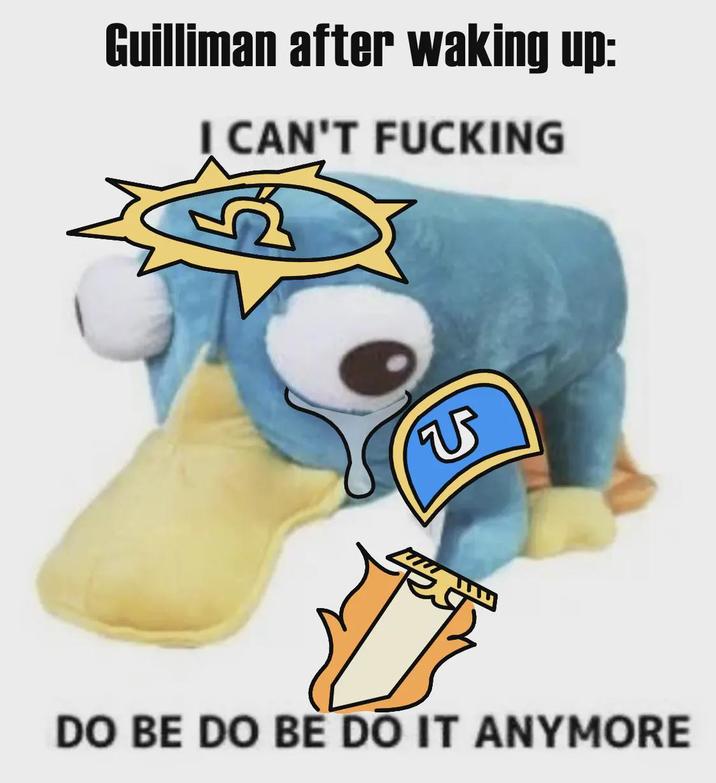 Guilliman after waking up: I CAN'T F------ U DO BE DO BE DO IT ANYMORE