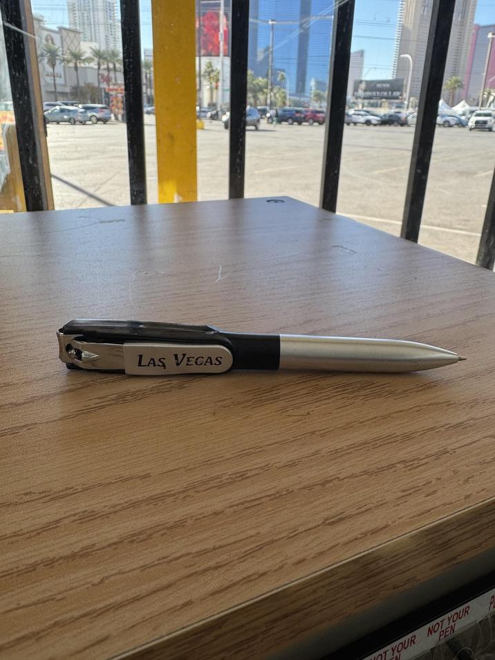 LAS VEGAS T YOUR NOT YOUR PEN