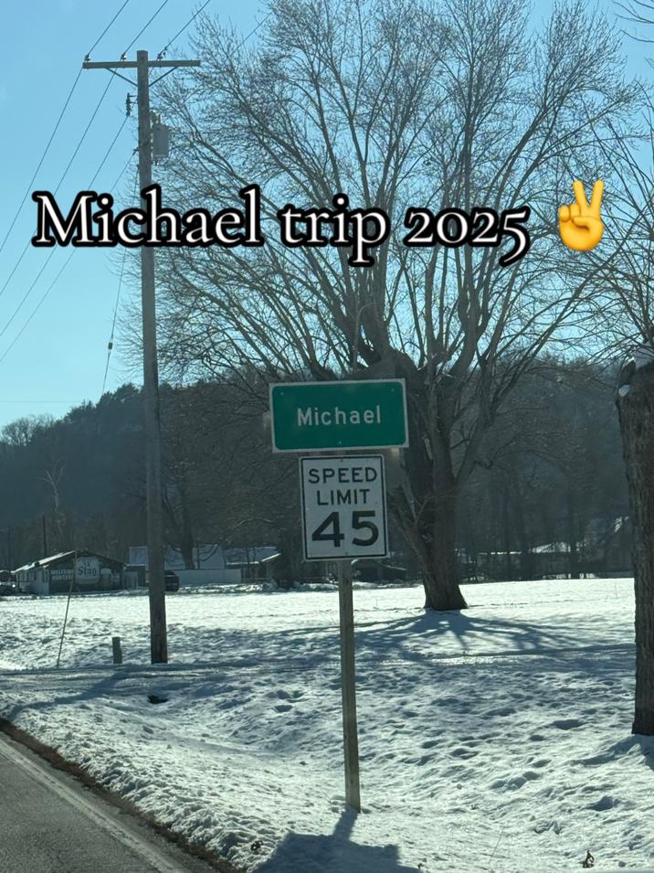 A "TikTok":https://knowyourmeme.com/memes/sites/tiktok "photo":https://knowyourmeme.com/memes/sites/tiktok-photo-slideshows-photo-mode "meme":https://knowyourmeme.com/memes/memes joking about visiting the town of Michael, based on the viral Michael meme about a "_Fortnite_":https://knowyourmeme.com/memes/subcultures/fortnite audio.