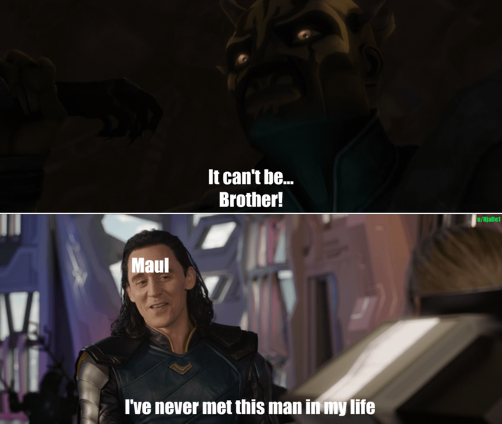 Maul It can't be... Brother! I've never met this man in my life u/Hjalle1