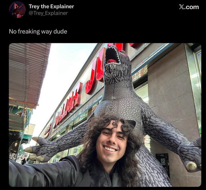 Trey the Explainer @Trey_Explainer No freaking way dude X.com