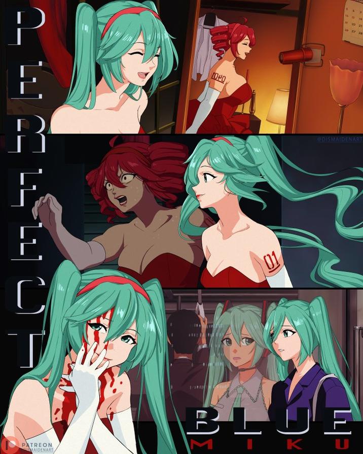 P E R F | 22322) 2 ГОРО 01 S . ほか " 14 20 21 26 27 28 @DISMAIDENART C PATREON MAIDENART B BLUE IKU