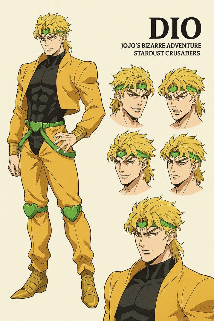 DIO JOJO'S BIZARRE ADVENTURE STARDUST CRUSADERS