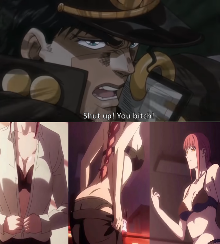 Shut up! You bitch!