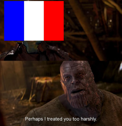 Perhaps I treated you too harshly.