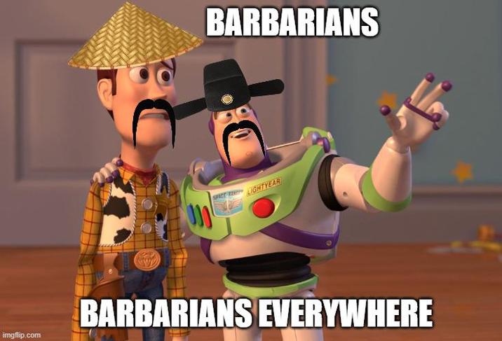 BARBARIANS imgflip.com 030 LIGHTYEAR BARBARIANS EVERYWHERE