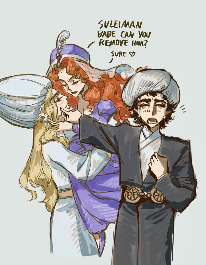SULEIMAN BABE CAN YOU REMOVE HIM? SURE ♡ "\