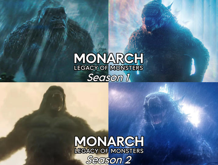 MONARCH LEGACY OF MONSTERS Season 1 MONARCH LEGACY OF MONSTERS Season 2