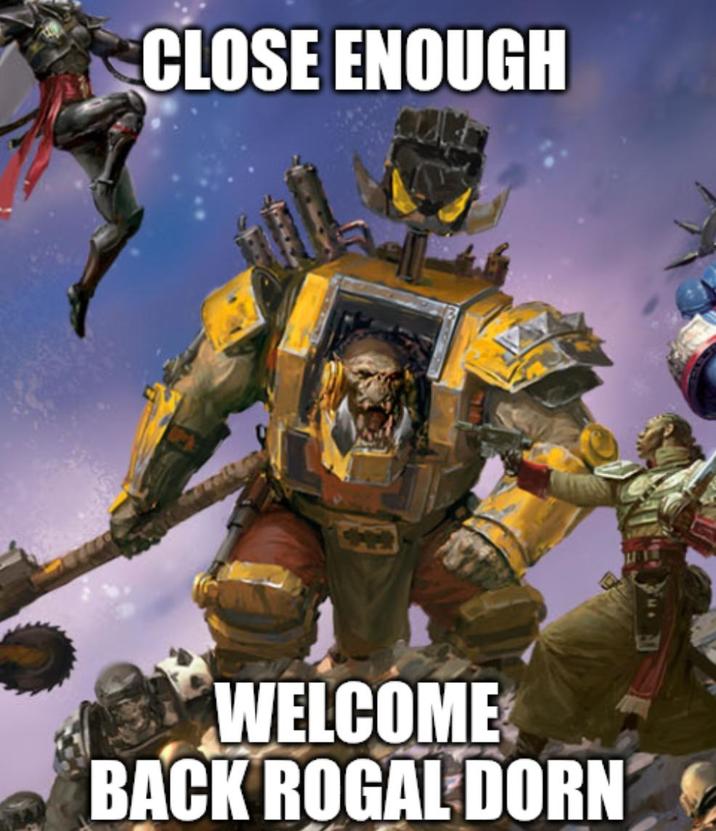 CLOSE ENOUGH WELCOME BACK ROGAL DORN