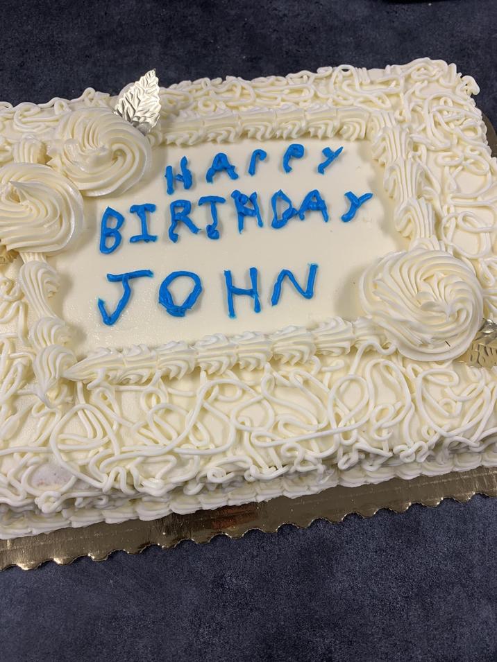 เเจก HAPPY BIRTHDAY JOHN