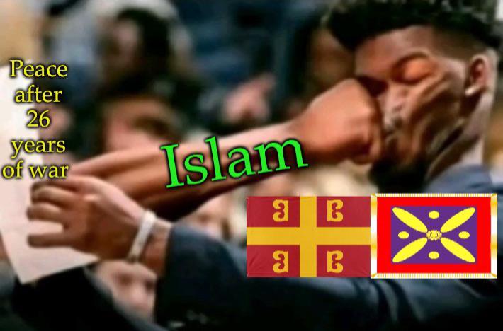 Peace after 26 years of war Islam 8 B ස B