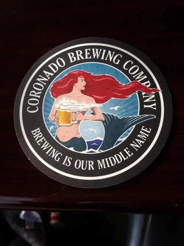 CORONADO BREWING COMP NY BREWING IS OUR MIDDLE NAME