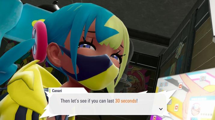 Canari Then let's see if you can last 30 seconds!