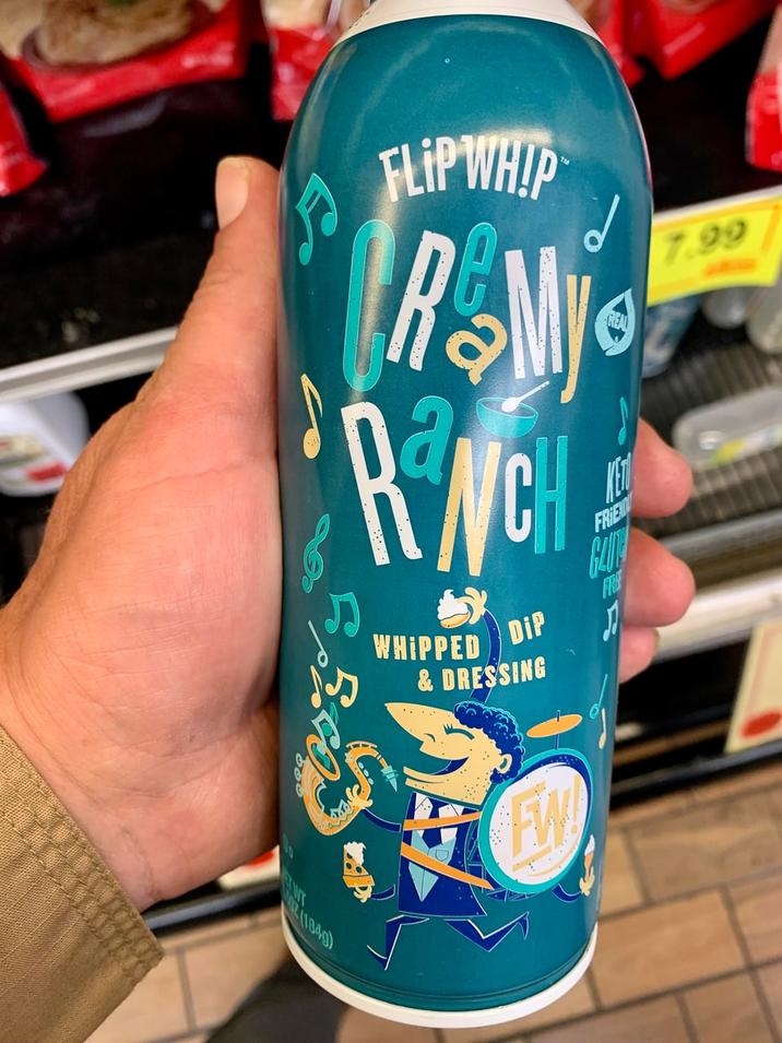 FLIP WHIP R&My RANCH DIP & DRESSING WHIPPED FRIEND GLIVE 7.99 AZ (1840) FW