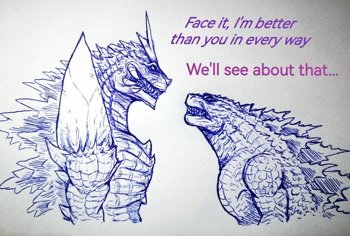 Face it, I'm better than you in every way We'll see about that...