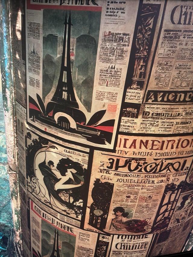 A post to the /r/expedition33 subreddit in early May 2025 that shows the use of AI art in the video game, which was later patched out by the devs.