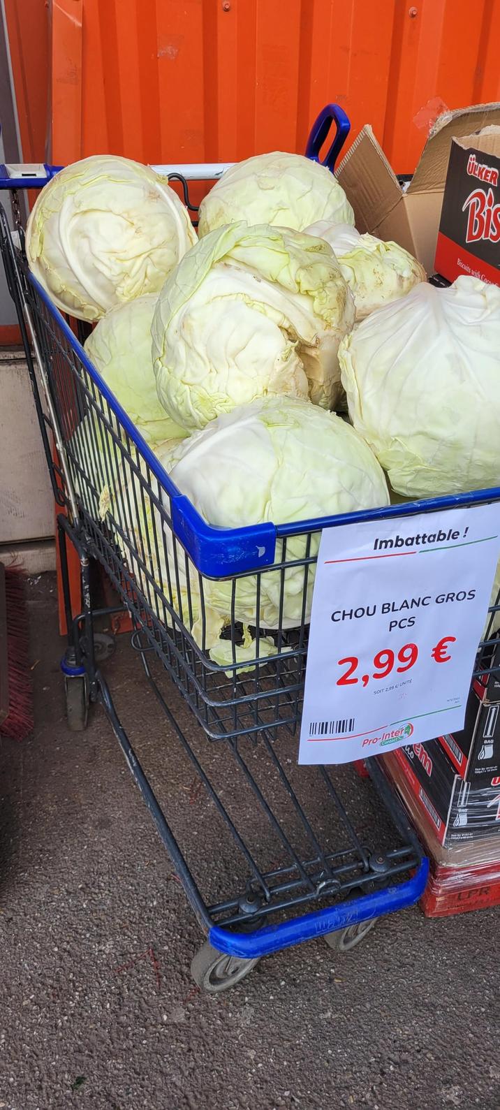 ULKER BA's Biscuits with Coco Imbattable! CHOU BLANC GROS PCS 2,99 € SOIT 2,99 €/UNITE Pro-Inter Contact em BAG UPR