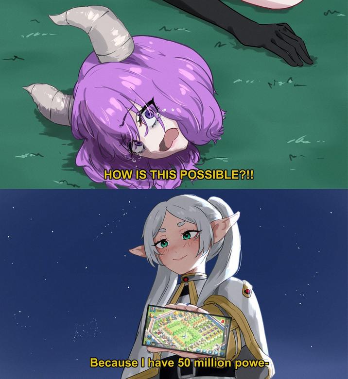 HOW IS THIS POSSIBLE?!! Because I have 50 million powe