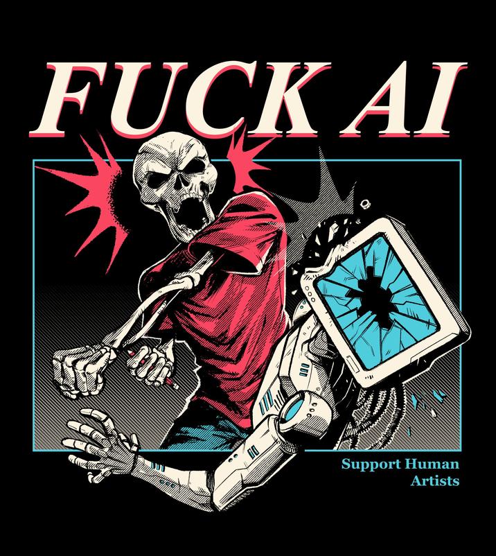 F--- AI 000 000 00 00 000 Support Human Artists