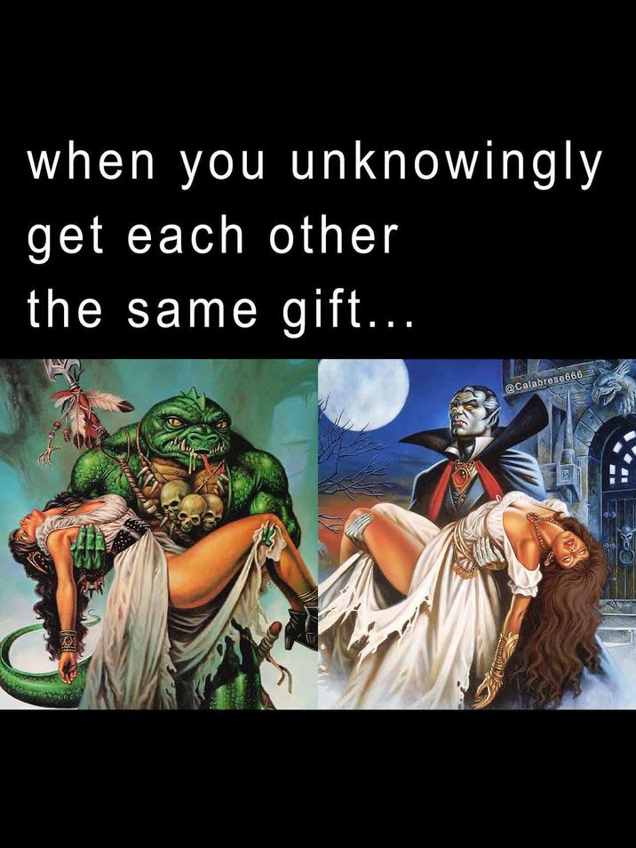 when you unknowingly get each other the same gift... 500 @Calabrese666
