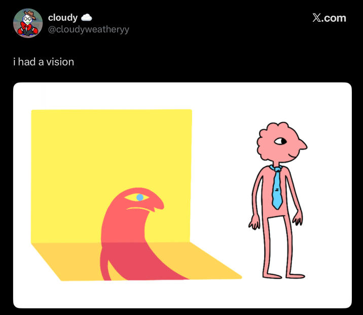cloudy◆ @cloudyweatheryy X.com i had a vision