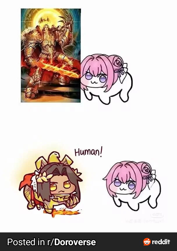 Human! Posted in r/Doroverse reddit