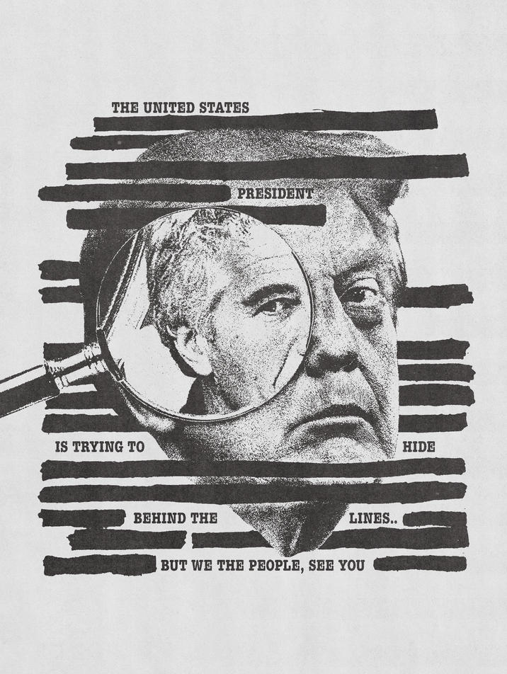 THE UNITED STATES IS TRYING TO BEHIND THE PRESIDENT LINES.. BUT WE THE PEOPLE, SEE YOU HIDE