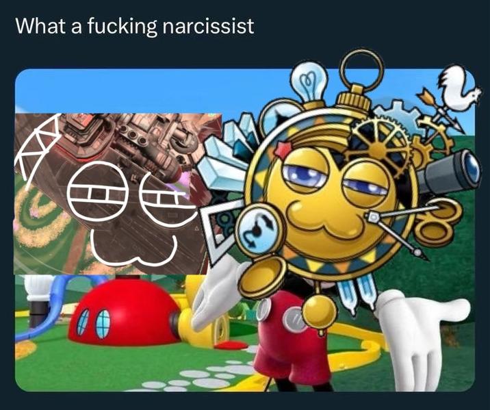 What a f------ narcissist