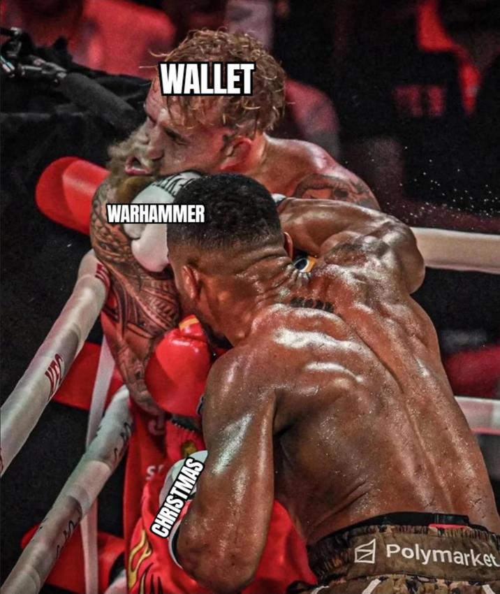 WALLET WARHAMMER CHRISTMAS Polymarket