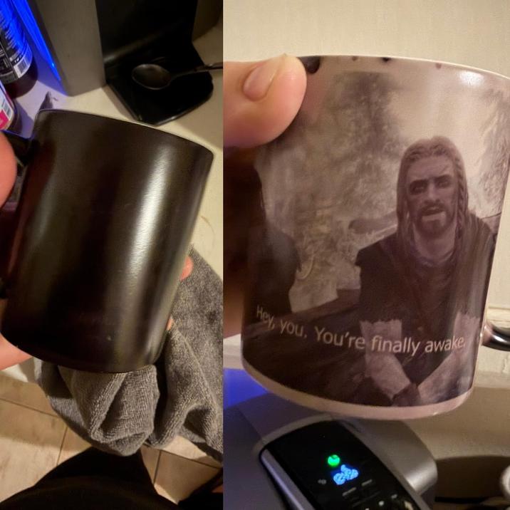 Hey, you. You're finally awake