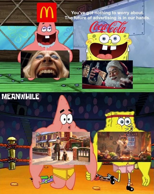 MEANWHILE 0 M You've got nothing to worry about. The future of advertising is in our hands. Coca-Cola 8