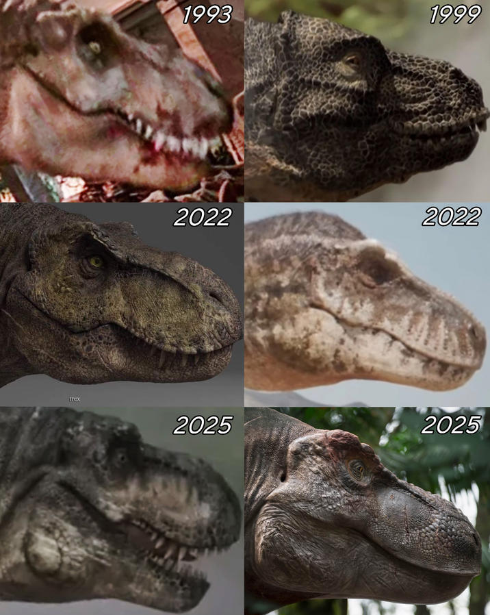 trex 1993 1999 2022 2022 2025 2025