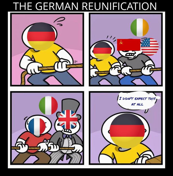 THE GERMAN REUNIFICATION I DIDN'T EXPECT THIS AT ALL