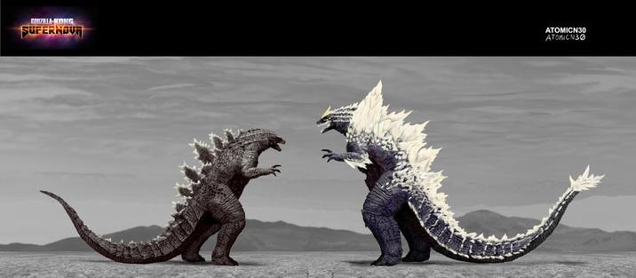 GODZILLA-KONG SUPERNOVA ATOMICN30 ATOMICN30