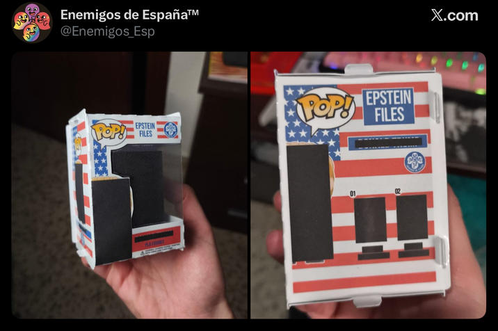 Enemigos de España™ @Enemigos Esp POP! EPSTEIN FILES *POP! EPSTEIN FILES PLA FIGURES 01 X.com