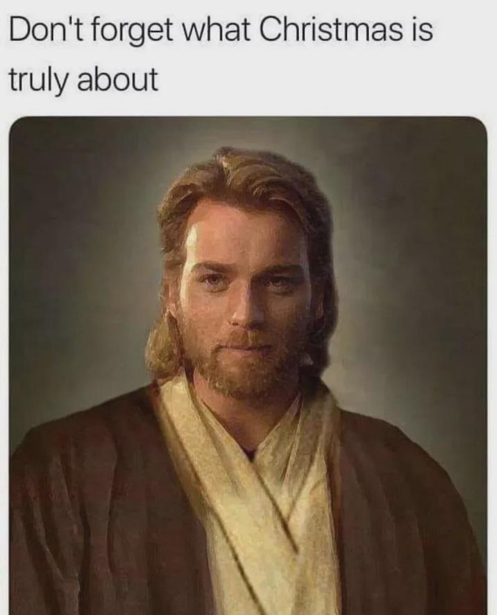 Don't forget what Christmas is truly about