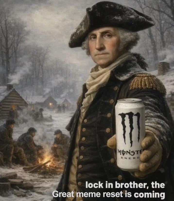 MONSTE ENERG lock in brother, the Great meme reset is coming