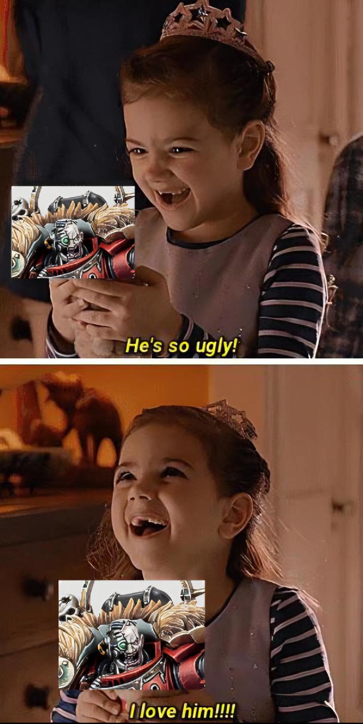 He's so ugly! I love him!!!!