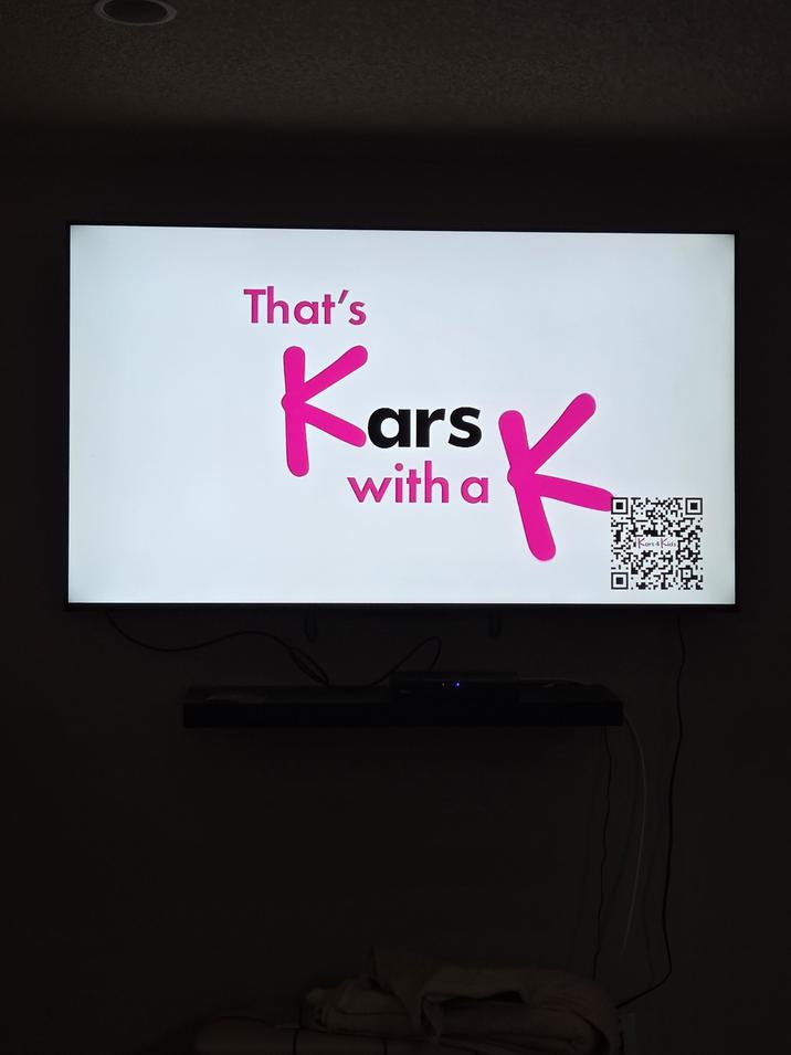 That's Kars K with a Kars 4 Kids!