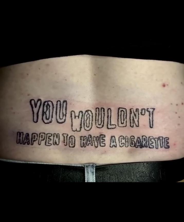 YOU MOULDN'T HAPPEN TO HAVE A C--------