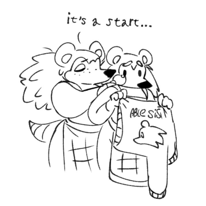 it's a start... ABLE Sis 凸 キ