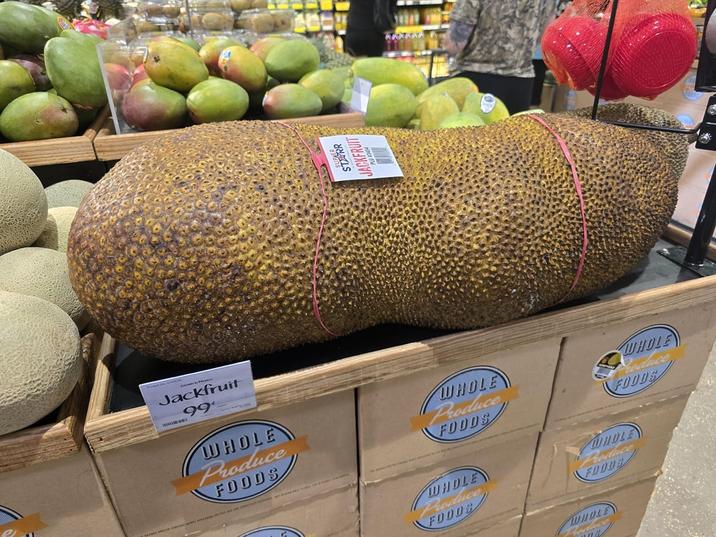 Jackfruit 99 WHOLE Produce FOODS STARR JACKFRUIT WHOLE Produce FOODS WHOLE Poduce FOODS WHOLE WHOLE Produce FOODS WHOLE FOODS