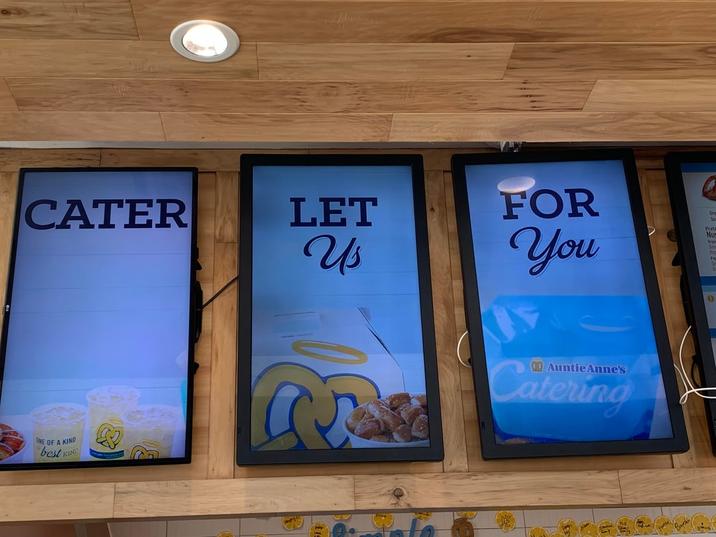 CATER LET Us FOR You NU ONE OF A KIND best KING Auntie Anne's Catering