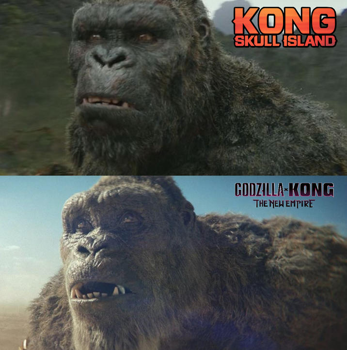 KONG SKULL ISLAND GODZILLA KONG THE NEW EMPIRE