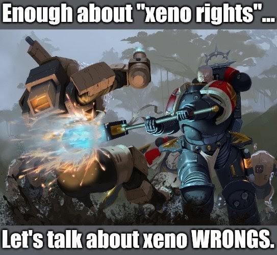 Enough about "xeno rights" Let's talk about xeno WRONGS.