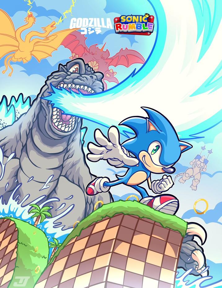 SONIC GODZILLA RUMBLE コジラ