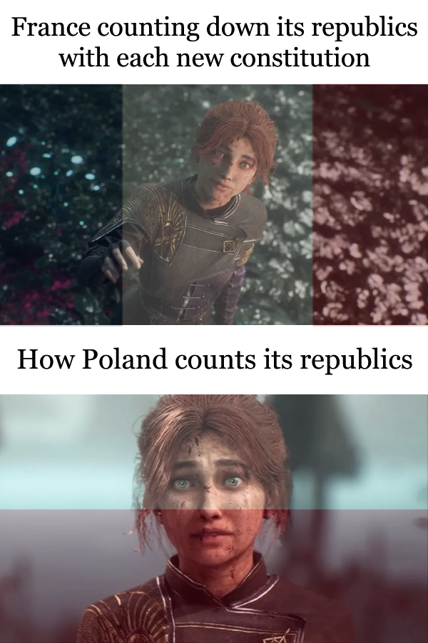 France counting down its republics with each new constitution How Poland counts its republics