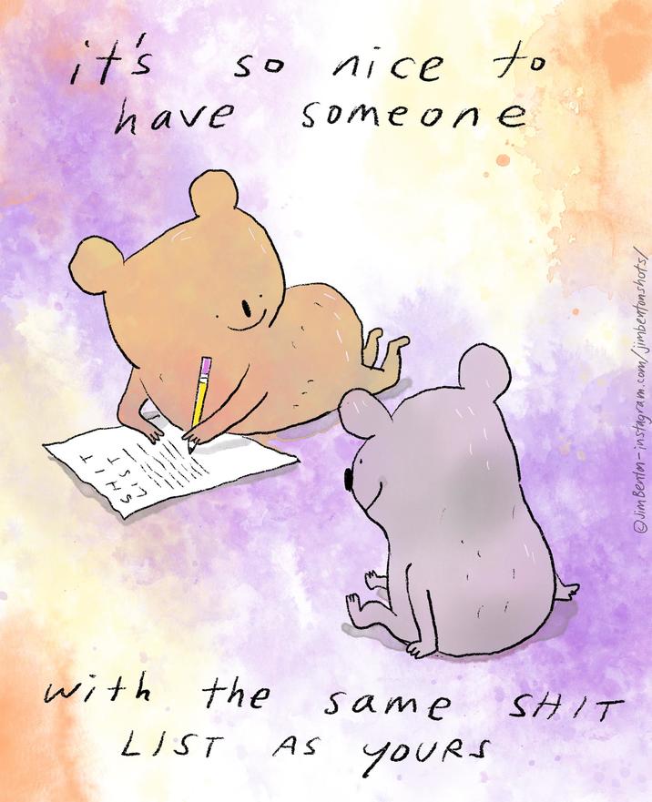 S--- LIST with the LIST it's have So nice to Someone AS ६ Same you YOURS S--- Jim Benton-instagram.com/jimbentonshots/