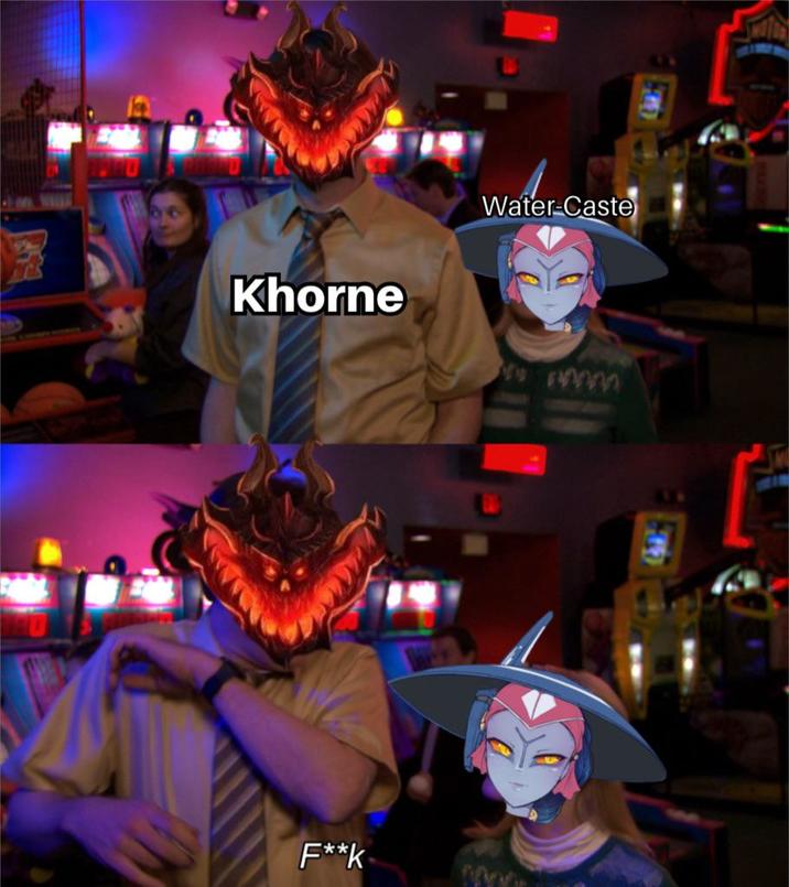 Khorne F**k Water-Caste