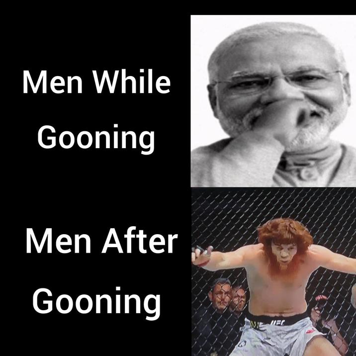 Men While Gooning Men After Gooning FC